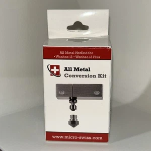 Micro Swiss All Metal Hotend with Slotted Cooling Block for Wanhao i3 0.4mm - Afbeelding 1 van 6