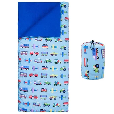 Saco de dormir para niños - Diseño enrollable con bolsa de almacenamiento para escuela, viaje y campamento... Foto 1 de 4