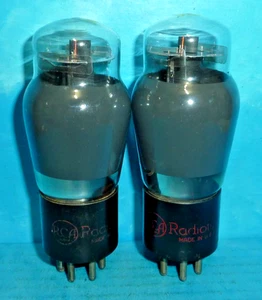 2 tubos RCA Radiotron tipo 42 probados - Imagen 1 de 2