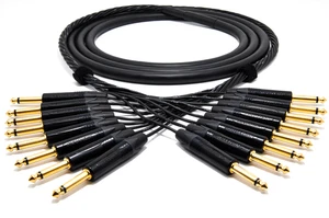 Enoaudio Mogami 2932 8Multicore Analog Cable Unbalanced | Neutrik 6.35 TS Jack - Picture 1 of 6