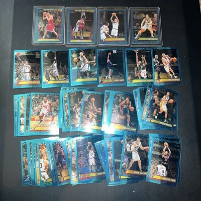 2001-02 Topps Chrome Basketball Lot Rookie RC Chandler Curry Iverson Carter More - Image 1 of 4