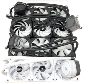 4x Corsair iCUE H150i RGB Elite CPU Wasserkühler Bundle Ersatzteil/Defekt - Afbeelding 1 van 6