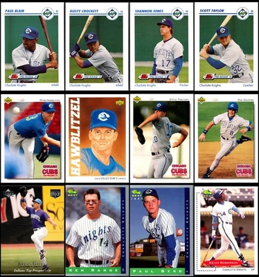 Charlotte Knights (37) Card Lot - MUST-HAVE ITEM – ONLY TODAY! - Image 1 of 4