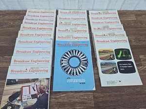 Lot of 1970/1971 Broadcast Engineering Magazines Technical Journals 1970's - Foto 1 di 5