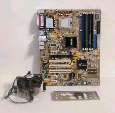  Motherboard Socket 775 ATX - ASUS P5GD1 PRO + CPU Intel Pentium 4 + RAM ✅ - Immagine 1 di 4