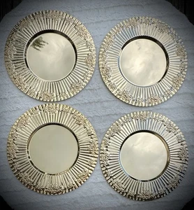 Royal Doulton Godinger Old Country Roses Collection Charger Plates Set of 4 - Bild 1 von 8