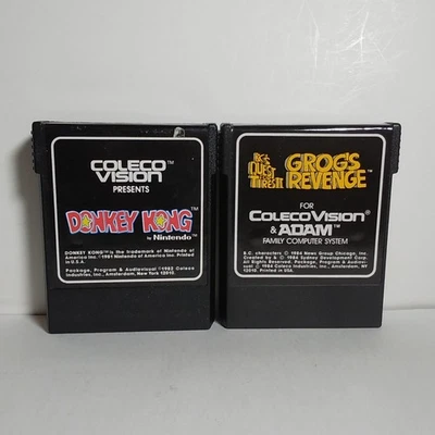 Donkey Kong & BC's Quest for Tires II ColecoVision - Image 1 of 4