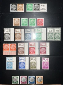 Conjunto de estampillas de Alemania #415-431 MNH con P# individuales y extras CV$100,00+ - Imagen 1 de 4