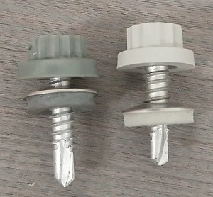 1400 pcs Roofing & Cladding Stitcher Fixing + Washers Water Tight TEK Screw - Picture 1 of 3