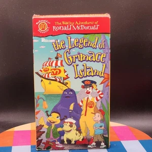 The Wacky Adventures of Ronald McDonald :  The Legend of Grimace Island VHS - Picture 1 of 5