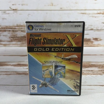 Microsoft Flight Simulator X Gold Edition PC Windows w/Acceleration Expansion - Image 1 of 4