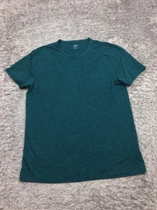 Antigua camiseta de bolsillo de lino azul marino para hombre talla mediana verde esmeralda/azul - Imagen 1 de 14