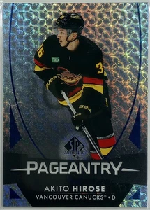 Auténtico Pageantry Akito Hirose Rookie #P-73 RC 2023-24 Sp - Imagen 1 de 3