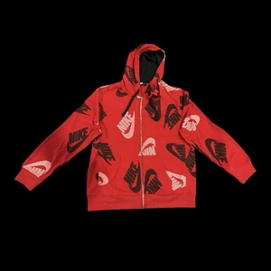 Nike Full Zip All Over Print Hoodie Men’s Size 2XL - Picture 1 of 7
