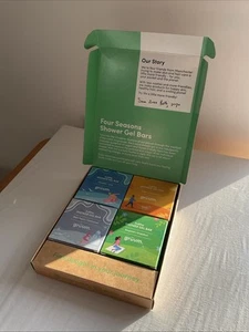 Gruum Four Seasons Shower Gel Bar Discovery Set RRP £24 BNIB Freepost - Picture 1 of 5