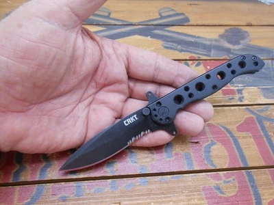 CRKT M21-10KSF Pocket Knife Frame Lock Combo Edge Blade - Image 1 of 4
