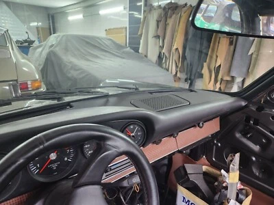 NEW 911 Dashboard for Porsche 911 Dash top  with speaker Grill  1969 - 75 BLACK Foto 1 de 4
