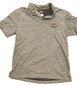 Sturgis HARLEY DAVIDSON Kurzarm Polo grau Herren L Sturgis am Ärmel - Bild 1 von 6