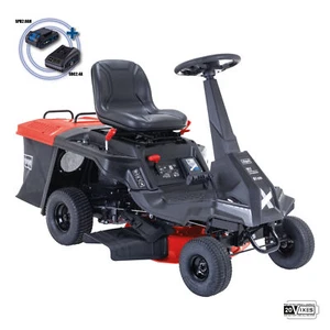 Benzin-Rasenmahertraktor mit Elektrostarter 196cc 61cm Scheppach MR200-61 - Bild 1 von 6