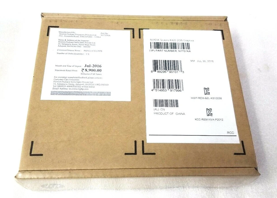 2GB HP Quadro K420 DVI Display Port PCI Express 2.0 x16 Graphic Card N1T07AA - Image 1 of 3
