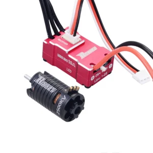 Rocket MINI 1410 2500KV Brushless Motor 18A ESC for Kyosho1/24 1/28 1/32 RC Car - Picture 1 of 13