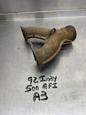 92 Polaris Indy 500 EFI Carb Classic Snowmobile Exhaust Y Pipe 90 91 93 94 95 96
