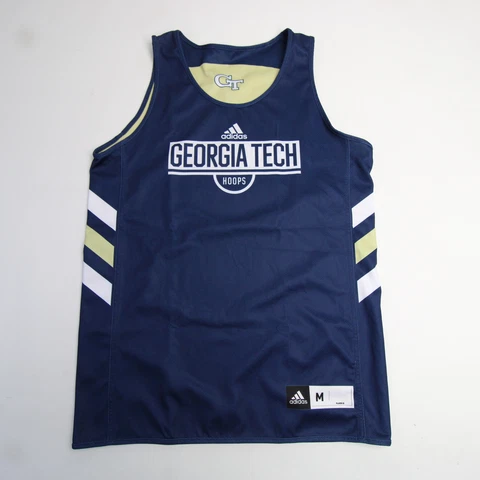 Georgia Tech Yellow Jackets adidas Practice Jersey - Basketball Men's Used Cover