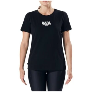 Camiseta para mujer Karl Lagerfield talla XS NEGRA - Imagen 1 de 4