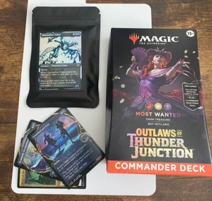 Foil Bundle + Fuorilegge di Thunder Junction - Mazzo Comandante Most Wanted - Sigillato - Foto 1 di 5