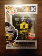 Funko Pop E3 2019 EXCAVATOR ARMOR 506 Fallout 76 Exclusive *IN-HAND SHIPS FREE