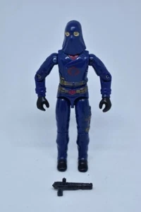 Hooded Cobra Commander  Complete C8.5 1984  GI JOE LP - Picture 1 of 3