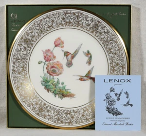 Lenox Boehm Birds Rufous Hummingbird 1974 * 10 1/2" - Picture 1 of 4