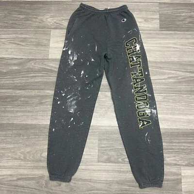 Pantalones deportivos University Tennessee Chattanooga adultos pequeños grises gimnasio algodón polar Foto 1 de 4