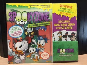 SPOOKYZONE + MEMO GAME DISNEY CON 60 CARTE 2021 NUOVO BLISTERATO - Bild 1 von 2