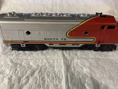  Vintage HO Gauge Santa Fe F7 Powered Diesel Engine  - Image 1 of 4
