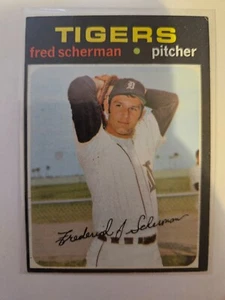 1971 TOPPS FRED SCHERMAN RC #316A VG/EX COMBINED SHIPPING - Picture 1 of 2