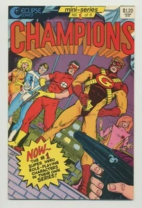 1986 Eclipse Comics Champions #1 miniserie cómic cómic combinado envío - Imagen 1 de 2