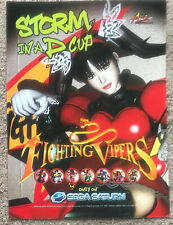FIGHTING VIPERS - 1997 full page UK magazine ad SEGA SATURN