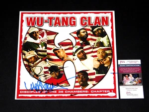 RZA X2 SIGNED WU-TANG CLAN DISCIPLES OF CHAMBERS: CHAPTER 1 12X12 PHOTO JSA!!! - Picture 1 of 1