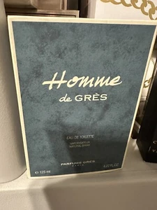 Homme De Gres by Parfums Gres Men 4.2 oz 125 ml EDT Spray Brand New Sealed Box - Picture 1 of 3