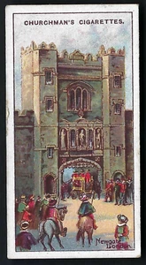 CHURCHMAN - CELEBRATED GATEWAYS - #17 NEWGATE, LONDON - Picture 1 of 2