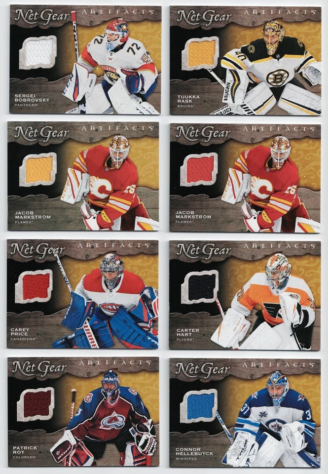 2021-22 Artifacts Net Gear Jersey Pick From List !! - Image 1 of 1