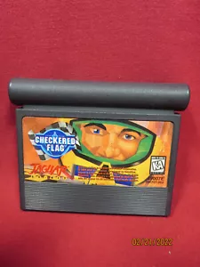 Checkered Flag (Atari Jaguar) - Picture 1 of 6