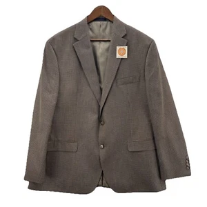 Chaps Ralph Lauren Blazer Men 46R Multicolor Polyester 2 Button Front Sport Coat - Picture 1 of 13