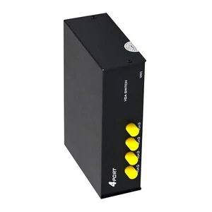New 4Port VGA Switch Video Selector Switcher Box 4 Input 1 Output 4x1 VGA Switch - Picture 1 of 13