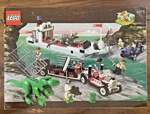 Lego 5975 Adventurers Dino Island T-Rex Transport Instruction Manual Only - Picture 1 of 3