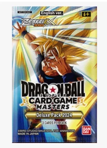Dragon Ball Masters Sealed English Deluxe Pack 2024 Vol.1 - Promotion Cards (PR) - Imagen 1 de 1