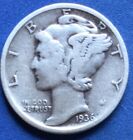 1936 D Mercury Silver Dime * Very Nice Coin * Very Nice Price 52-76