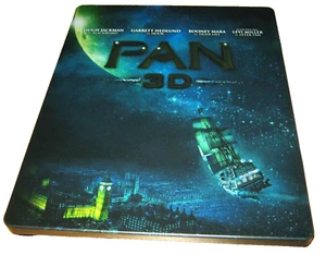 Pan 3D - Hugh Jackman - Near Mint - 3D Blu-Ray - Steelbook Edition - Picture 1 of 2