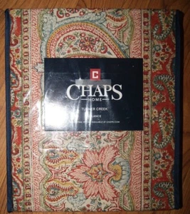 CHAPS Turner Creek cenefa cachemira - nueva - Imagen 1 de 2